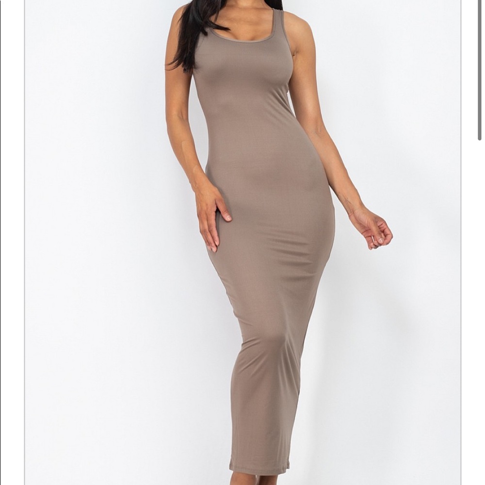 Taupe Essential Sundress
